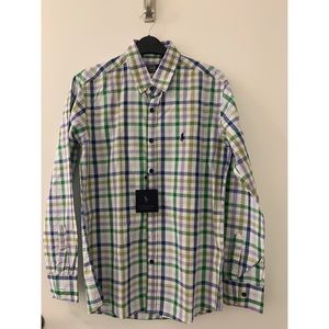 NWT Polo Ralph Lauren Checked Oxford Shirt